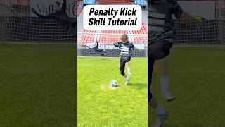 Penalty Kick Skill Tutorial! #footballshorts #football #skills