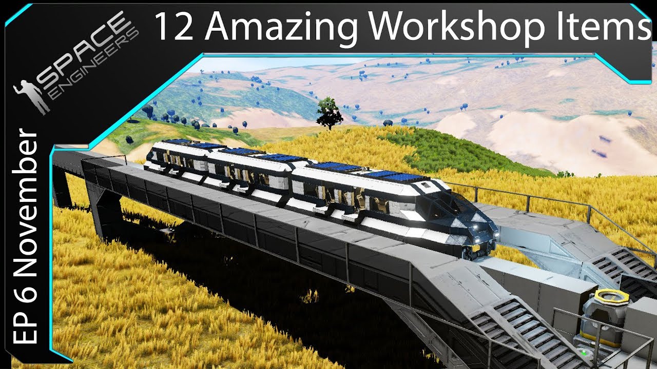 10 Amazing Steam Workshop Items ( Ep6 ) ( Space Engineers ) - YouTube
