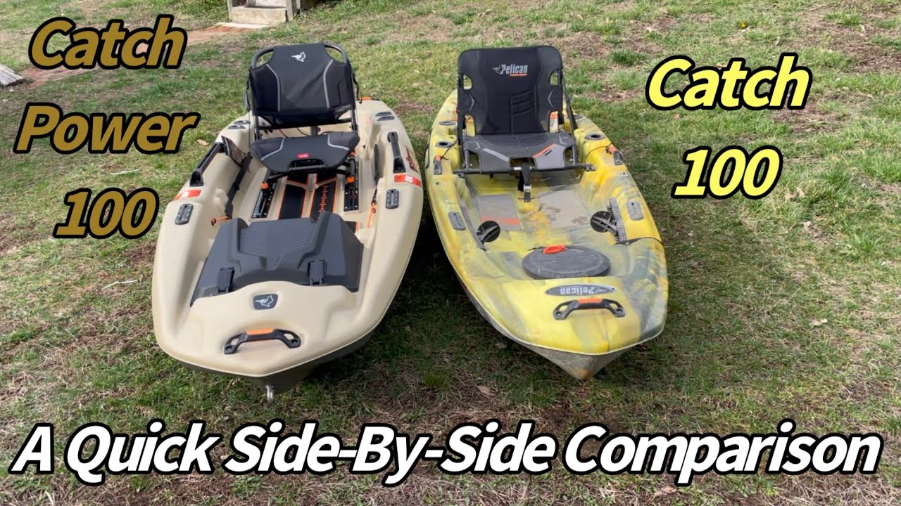 Pelican Catch Power 100 vs Pelican Catch 100 A SideBySide Comparison