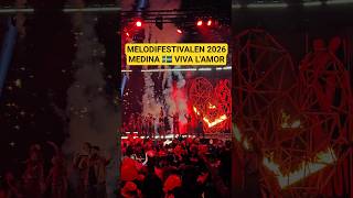 Medina - Viva L'Amor 🇸🇪 Melfest 2026 Final LIVE #melodifestivalen #eurovision #sweden