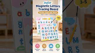 This board trains ABC without a single worksheet 🧲