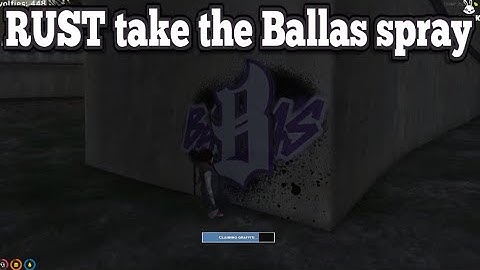 RUST take the Ballas spray | No-Pixel 3.1