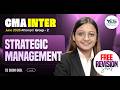 CMA Inter June 2026 | 9.6 Alternatives in Strategic Planing (OM &amp; SM) | CS Suchi Goel