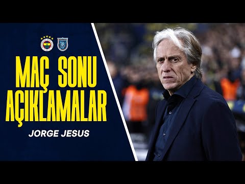 Teknik Direktörümüz Jorge Jesus'tan Maç Sonu Açıklamalar