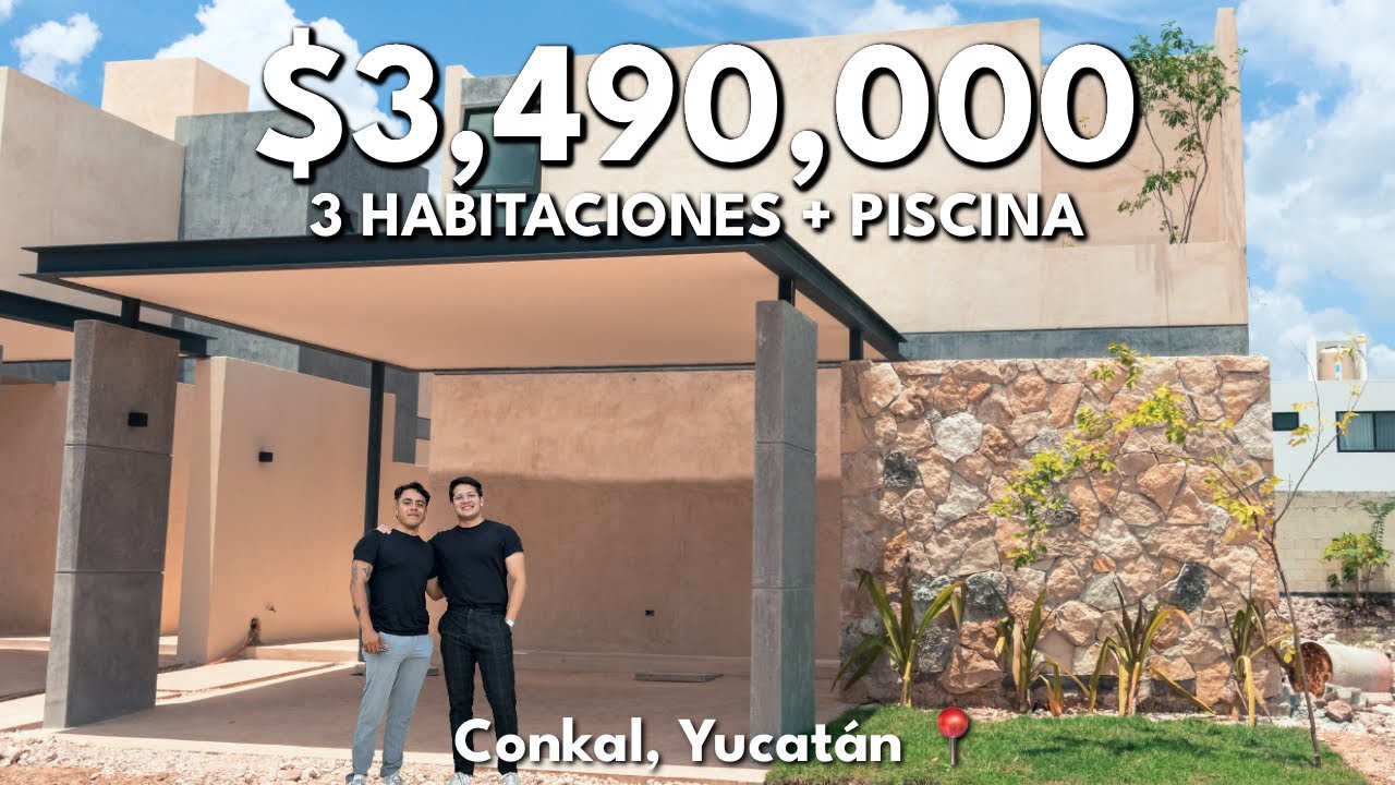 CASA en VENTA en Mérida con 3 HABITACIONES Y UNA HERMOSA PISCINA | 📍Privada Residencial Yucatán