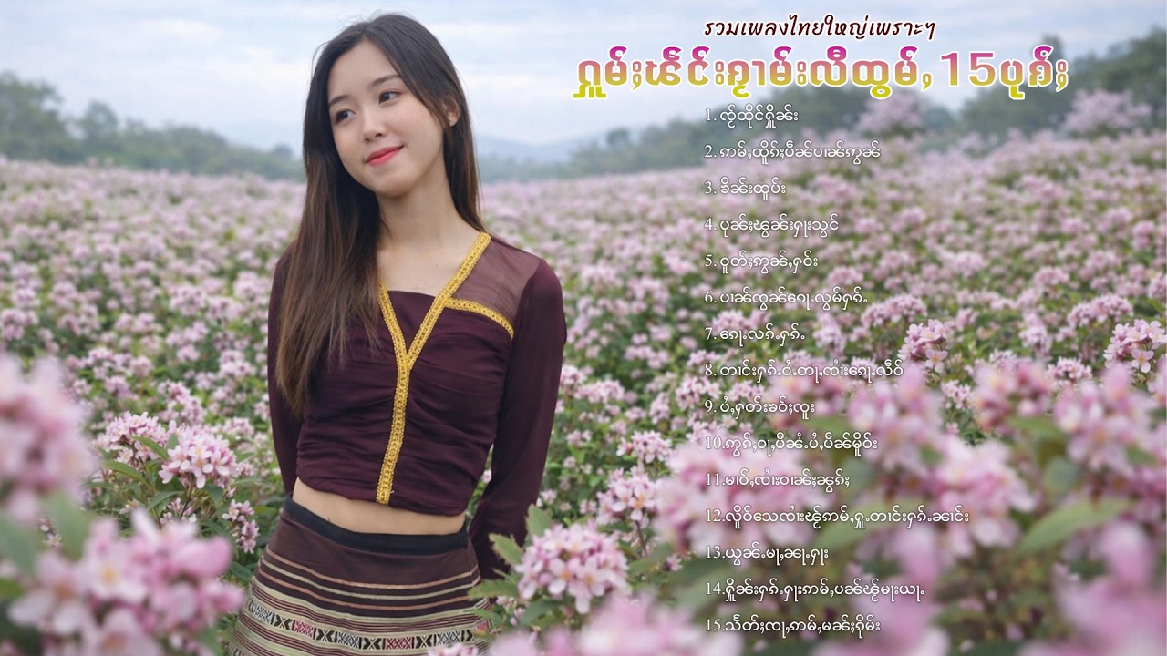เพลงไทยใหญ่เพราะๆ | ႁူမ်ႈၽဵင်းၵႂၢမ်းလီထွမ်ႇ 15 ပုၵ်ႈ