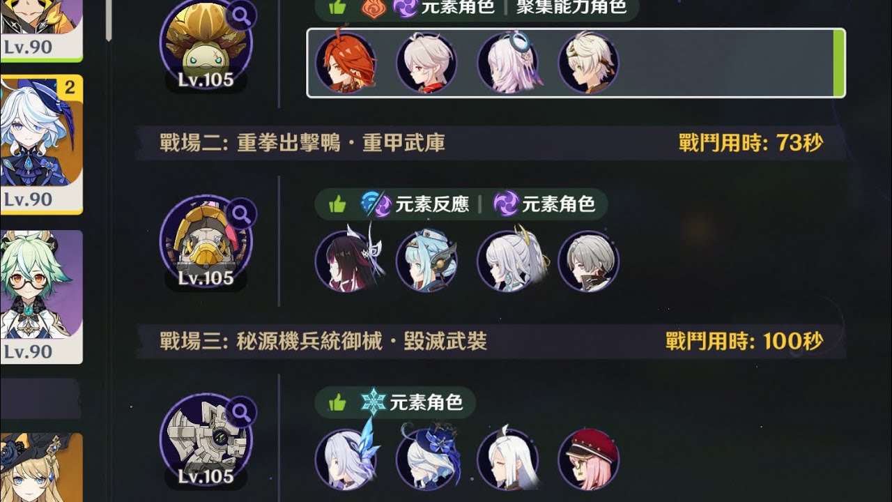 Genshin impact 原神幽境危戰：難度五 Stygian Onslaught 6.4-lv5 fearless