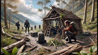 The Instructors Scrapped All Shelter — Human Used Driftwood and Built a Night Hut | HFY Story