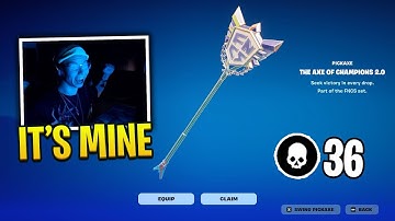 Vic0 FLEXES FNCS Pickaxe in Solo Cash Cup