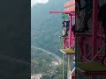bungee jumping in Rishikesh adventure park #bungy #travel #bungeerishikesh