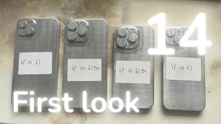 iPhone 14 REAL PHOTOS! First look at all 4 models!