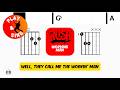 Rush - Working Man | Scrolling Guitar Chords &amp; Lyrics