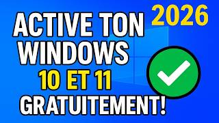 Activer Windows 11 GRATUITEMENT et LÉGALEMENT la vraie méthode officielle 2026