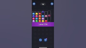 Color Bubble - Ball Sort Puz (Level 770)