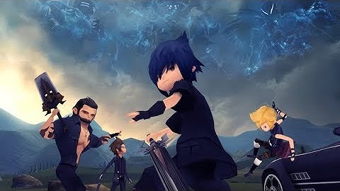 30 Minutes of Final Fantasy XV Pocket Edition on iPhone X (MAX Settings)