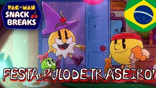 PAC-MAN: Snack Breaks | Ep 5: Butt-Bouncing Bash! DUBBED!!!