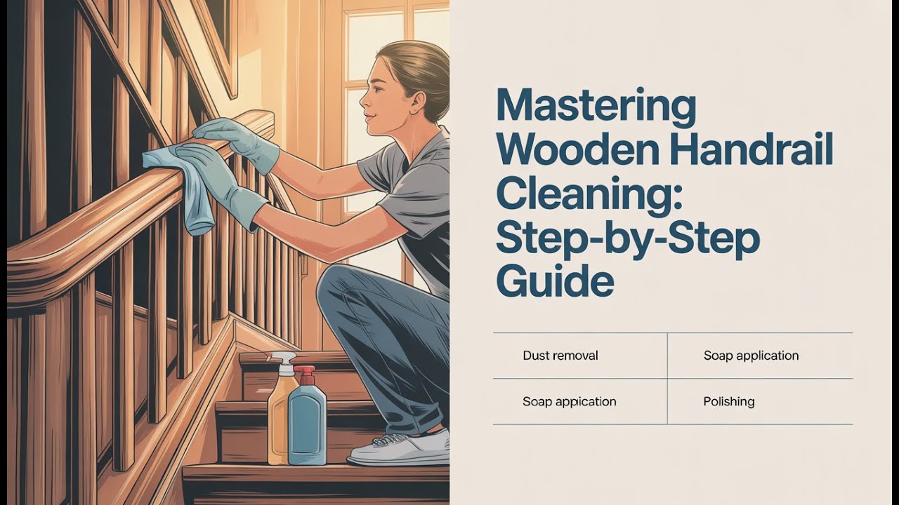 Cleaning Hand Rails Mastering Wooden Handrail Cleaning: Step-by-Step Guide - YouTube