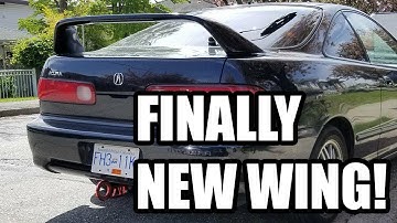 INSTALLING INTEGRA TYPE R WING!