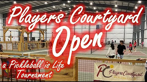 Sunday Mixed Doubles Live Stream of 2025 Players Courtyard Open, a Pickleball is Life Tournament