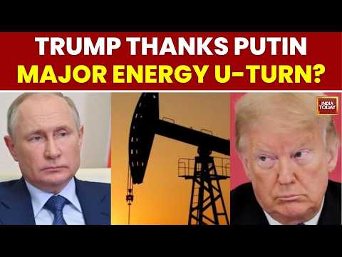 Video Trump Announces Russia-US Diesel Deal, Thanks Putin Amid Ukraine War | India Today