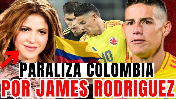 SHAKIRA PARALIZA COLOMBIA con MENSAJE POR JAMES RODRÍGUEZ tras PARTIDO COLOMBIA VS MÉXICO - YouTube