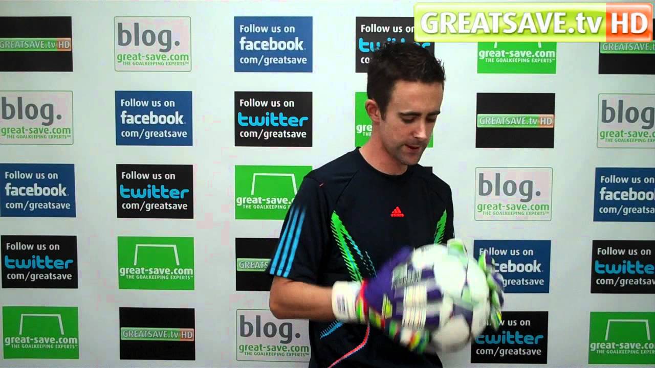 Renderen niveau logo Adidas Fingersave Allround Cech Goalkeeper Gloves - YouTube