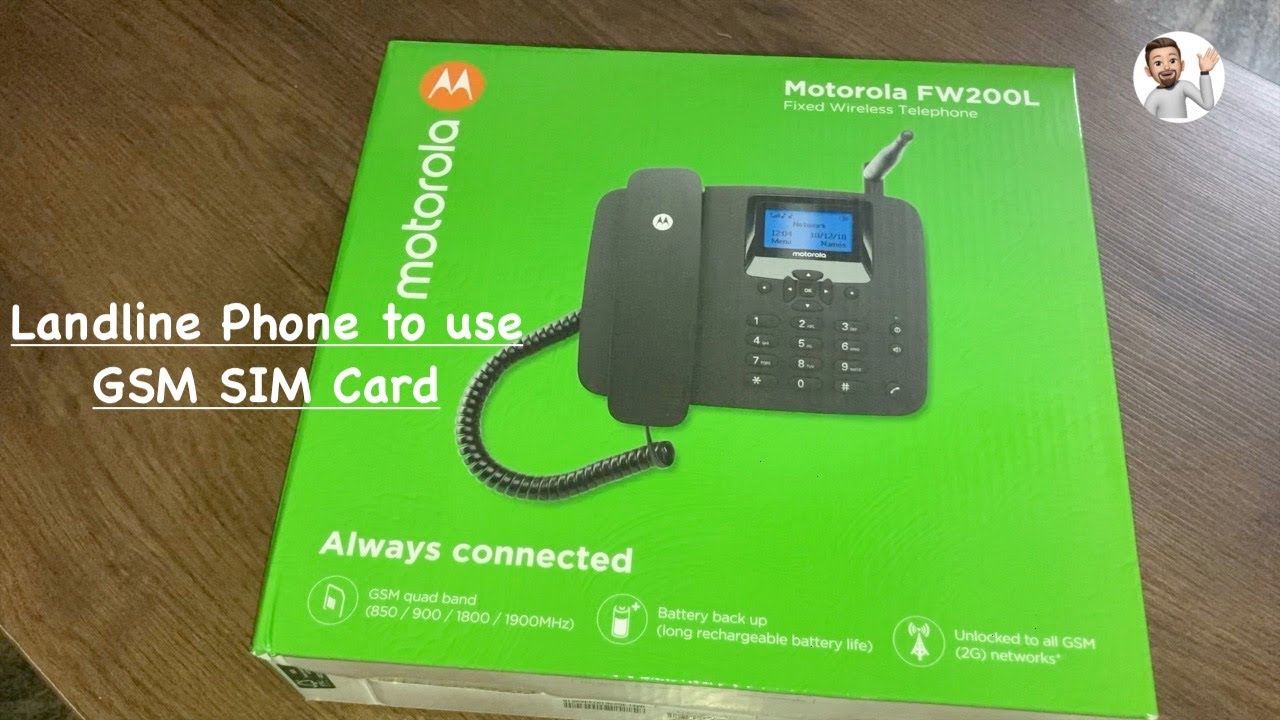 Motorola FW200L Teléfono sobremesa GSM – Pihernz Comunicaciones