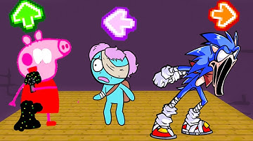 FNF Character Test | Gameplay VS Playground | VS Pibby | VS Pibby Sonic | VS Pibby Peppa Pig