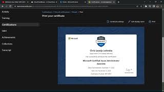 How to download Microsoft Azure Certificates as PDFs in 2024
