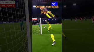 greatest comeback #football #footballshorts