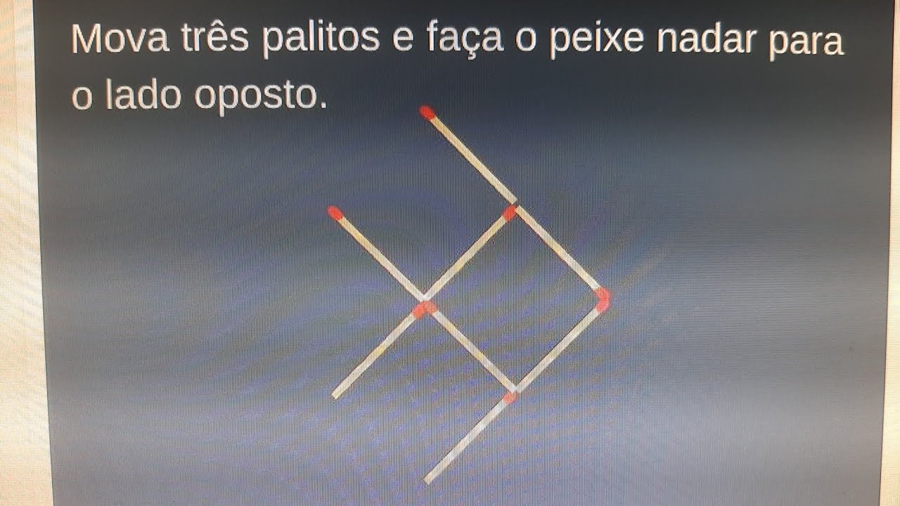 Exercícios de Lógica usando palitos