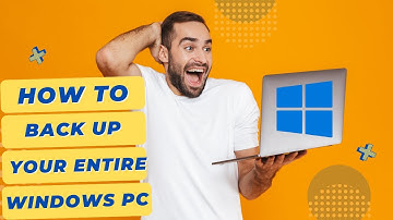 How To Backup Your Entire Pc Onto An External Drive (Windows 7-11)