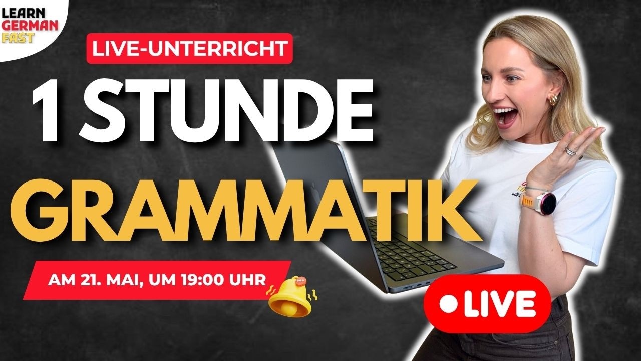 1 STUNDE GRAMMATIK - B2/C1-NIVEAU 🇩🇪 Learn German Fast - YouTube