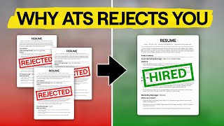 Why Your Resume is Rejected by ATS (& How to FIX IT)