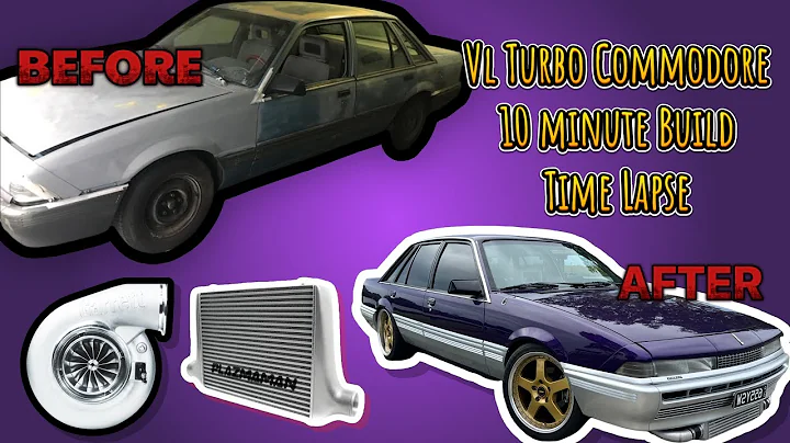 Vl Turbo Commodore 10 minute Build Time Lapse