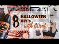 8 Halloween DIY's with Cricut / Easy Halloween Crafts