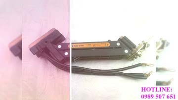 Chổi tiếp điện cầu trục 3P-60A hiệu Hard Work, tay lấy điện cầu trục 3P-60A, chổi điện 60A Hard Work