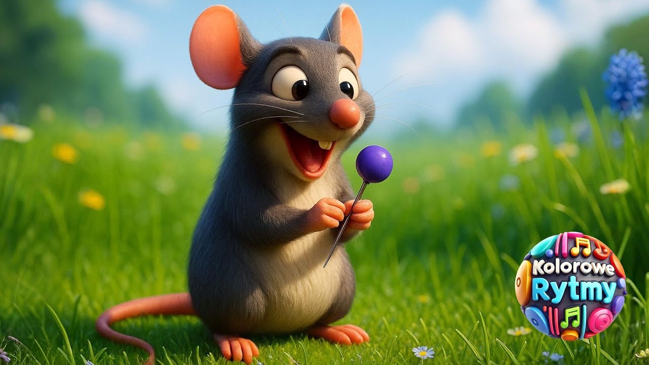 Szczurek Burek zbiera zapasy - piosenki dla dzieci - KOLOROWE RYTMY