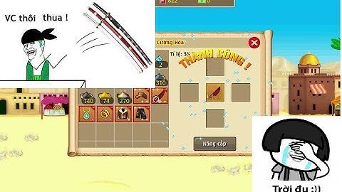 Hải Tặc Tí Hon - Cường hoá full set 8x đầu bếp +9 lên +10 cùng o0tony0o