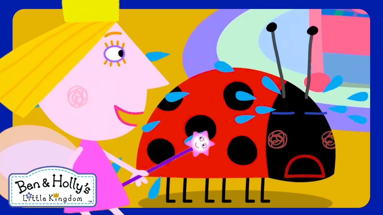 🐞Gaston’s Messy Cave Mix-Up! | Ben and Holly's Little Kingdom | Cartoons For Kids