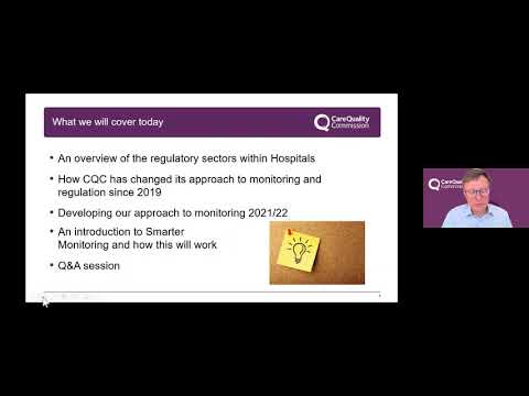 Webinar pendekatan pemantauan CQC Rumah Sakit by Care Quality Commission
