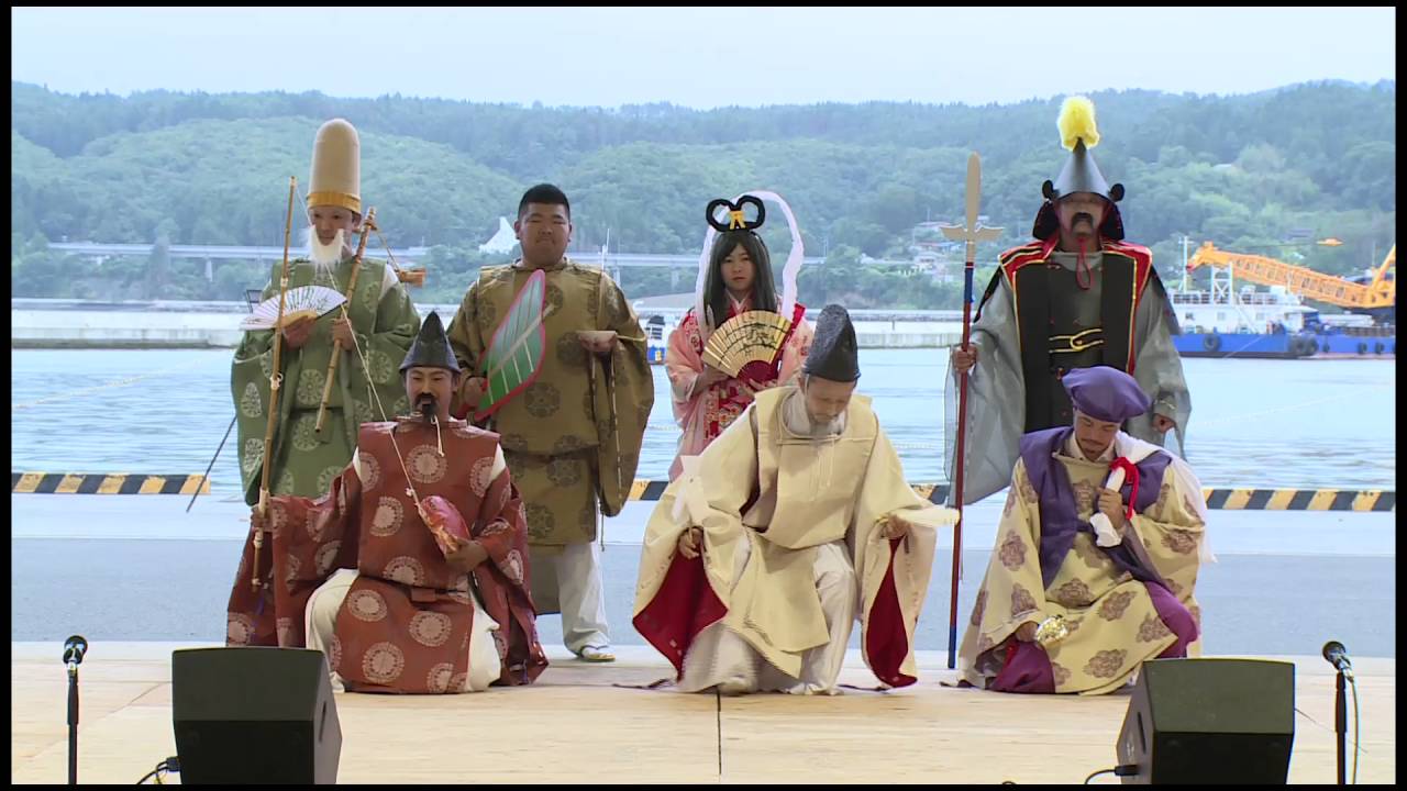 本浜七福神舞（第６回三陸海の盆ｉｎ南三陸）