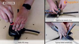 Cable junction boxes with PE inlay แบรนด์ Hensel  EP.12