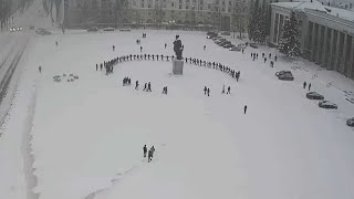 Навальный хоровод вокруг Ленина. 23.01.20. Северодвинск