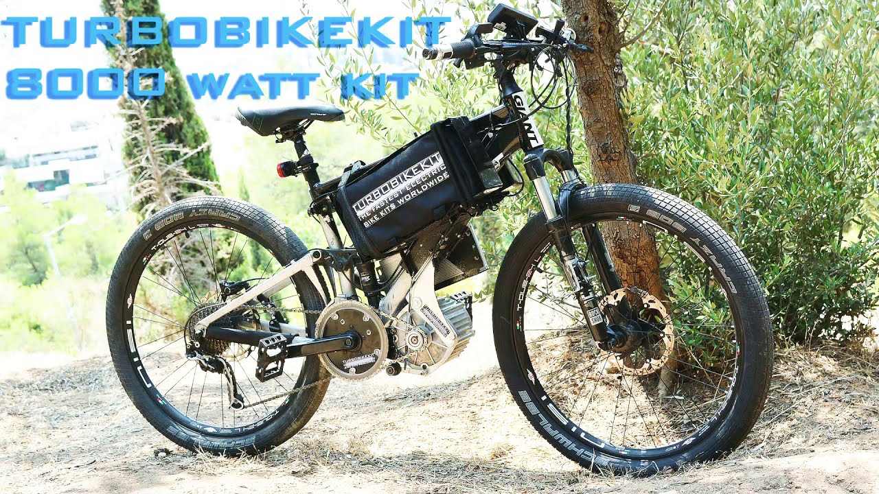 8000 watt electric bike kit
