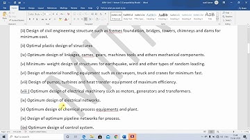3CS2-01, L-2, AEM, Engineering Applications of Optimization by Sunil Kumar Sharma