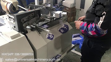 TL-LY8 Full automatic label stringing machine with elastic thread