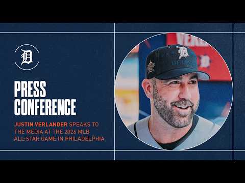 Justin Verlander Speaks to the Media at the 2026 MLB All-Star Game