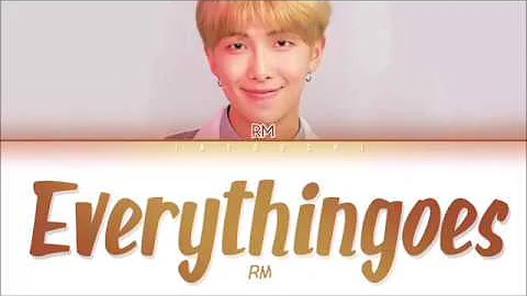 RM (BTS) 'everythingoes (지나가) (with NELL)' Lyrics