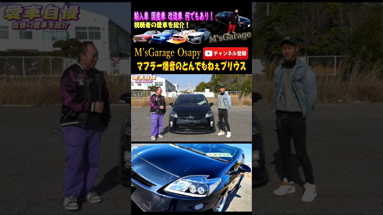超爆音30プリウス！自作オーバーフェンダー！忙しい人の為の愛車自慢